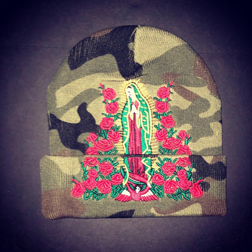 Supreme Guadalupe Camo Beanie